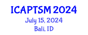 International Conference on Advanced Physical Therapy and Sports Medicine (ICAPTSM) July 15, 2024 - Bali, Indonesia