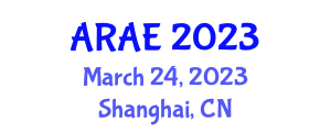 International Conference on Advanced Robotics and Automation Engineering (ARAE) March 24, 2023 - Shanghai, China