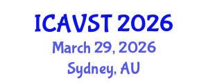 International Conference on Advanced Veterinary Science and Technology (ICAVST) March 29, 2026 - Sydney, Australia