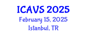 International Conference on Advanced Vibrational Spectroscopy (ICAVS) February 15, 2025 - Istanbul, Turkey