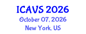 International Conference on Advanced Vibrational Spectroscopy (ICAVS) October 07, 2026 - New York, United States