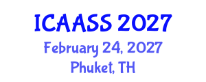 International Conference on Advances in Applied Sport Science (ICAASS) February 24, 2027 - Phuket, Thailand International Conference on Advances in Applied Sport Science (ICAASS) February 24, 2027 - Phuket, Thailand