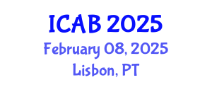 International Conference on Advances in Biology (ICAB) February 08, 2025 - Lisbon, Portugal