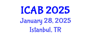 International Conference on Advances in Biology (ICAB) January 28, 2025 - Istanbul, Turkey