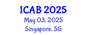 International Conference on Advances in Biology (ICAB) May 03, 2025 - Singapore, Singapore