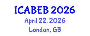 International Conference on Advances in Biomedical Engineering and Bioinformatics (ICABEB) April 22, 2026 - London, United Kingdom