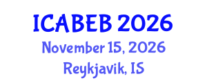 International Conference on Advances in Biomedical Engineering and Bioinformatics (ICABEB) November 15, 2026 - Reykjavik, Iceland International Conference on Advances in Biomedical Engineering and Bioinformatics (ICABEB) November 15, 2026 - Reykjavik, Iceland