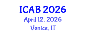 International Conference on Advances in Biotechnology (ICAB) April 12, 2026 - Venice, Italy