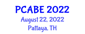 International Conference on Advances in Chemical, Agriculture, Biology & Environment (PCABE) August 22, 2022 - Pattaya, Thailand