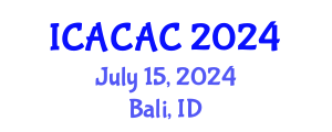 International Conference on Advances in Chemistry and Applied Chemistry (ICACAC) July 15, 2024 - Bali, Indonesia