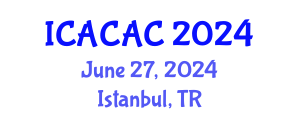 International Conference on Advances in Chemistry and Applied Chemistry (ICACAC) June 27, 2024 - Istanbul, Turkey