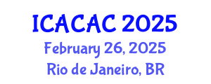 International Conference on Advances in Chemistry and Applied Chemistry (ICACAC) February 26, 2025 - Rio de Janeiro, Brazil