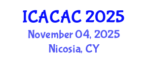 International Conference on Advances in Chemistry and Applied Chemistry (ICACAC) November 04, 2025 - Nicosia, Cyprus