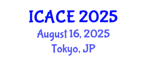 International Conference on Advances in Civil Engineering (ICACE) August 16, 2025 - Tokyo, Japan