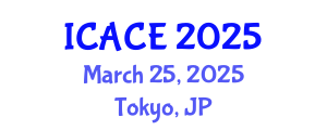 International Conference on Advances in Civil Engineering (ICACE) March 25, 2025 - Tokyo, Japan