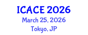 International Conference on Advances in Civil Engineering (ICACE) March 25, 2026 - Tokyo, Japan
