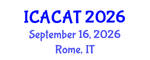 International Conference on Advances in Composite Aircraft Technology (ICACAT) September 16, 2026 - Rome, Italy