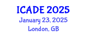 International Conference on Advances in Digital Education (ICADE) January 23, 2025 - London, United Kingdom