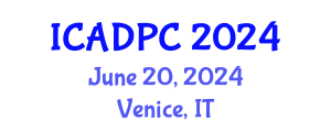 International Conference on Advances in Distributed and Parallel Computing (ICADPC) June 20, 2024 - Venice, Italy