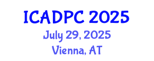 International Conference on Advances in Distributed and Parallel Computing (ICADPC) July 29, 2025 - Vienna, Austria