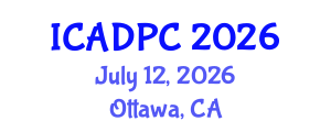 International Conference on Advances in Distributed and Parallel Computing (ICADPC) July 12, 2026 - Ottawa, Canada