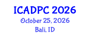 International Conference on Advances in Distributed and Parallel Computing (ICADPC) October 25, 2026 - Bali, Indonesia