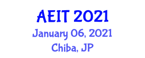 International Conference on Advances in Education and Information Technology (AEIT) January 06, 2021 - Chiba, Japan
