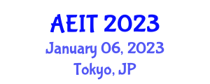 International Conference on Advances in Education and Information Technology (AEIT) January 06, 2023 - Tokyo, Japan