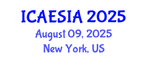 International Conference on Advances in Engineering, Science and Industrial Applications (ICAESIA) August 09, 2025 - New York, United States