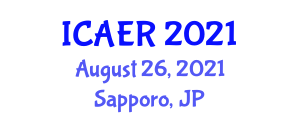 International Conference on Advances in Environment Research (ICAER) August 26, 2021 - Sapporo, Japan