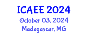 International Conference on Advances in Environmental Economics (ICAEE) October 03, 2024 - Madagascar, Madagascar
