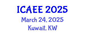 International Conference on Advances in Environmental Economics (ICAEE) March 29, 2025 - Kuwait, Kuwait