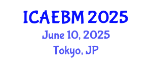 International Conference on Advances in Evidence-Based Medicine (ICAEBM) June 10, 2025 - Tokyo, Japan