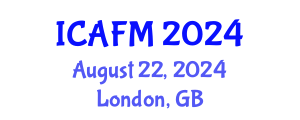 International Conference on Advances in Fluid Mechanics (ICAFM) August 22, 2024 - London, United Kingdom
