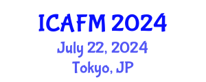 International Conference on Advances in Fluid Mechanics (ICAFM) July 22, 2024 - Tokyo, Japan
