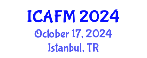 International Conference on Advances in Fluid Mechanics (ICAFM) October 17, 2024 - Istanbul, Turkey