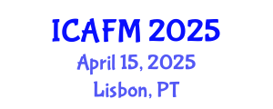 International Conference on Advances in Fluid Mechanics (ICAFM) April 15, 2025 - Lisbon, Portugal