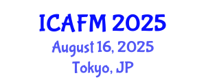 International Conference on Advances in Fluid Mechanics (ICAFM) August 16, 2025 - Tokyo, Japan