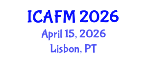 International Conference on Advances in Fluid Mechanics (ICAFM) April 15, 2026 - Lisbon, Portugal