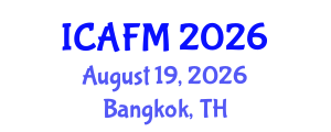 International Conference on Advances in Fluid Mechanics (ICAFM) August 19, 2026 - Bangkok, Thailand