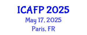 International Conference on Advances in Food Processing (ICAFP) May 17, 2025 - Paris, France