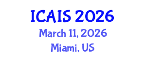 International Conference on Advances in Information Systems (ICAIS) March 11, 2026 - Miami, United States