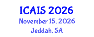 International Conference on Advances in Information Systems (ICAIS) November 15, 2026 - Jeddah, Saudi Arabia