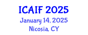 International Conference on Advances in Islamic Finance (ICAIF) January 14, 2025 - Nicosia, Cyprus