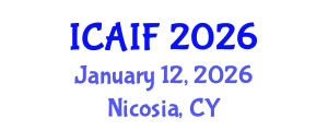 International Conference on Advances in Islamic Finance (ICAIF) January 12, 2026 - Nicosia, Cyprus International Conference on Advances in Islamic Finance (ICAIF) January 12, 2026 - Nicosia, Cyprus