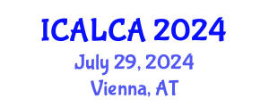 International Conference on Advances in Life Cycle Assessment (ICALCA) July 29, 2024 - Vienna, Austria