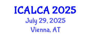 International Conference on Advances in Life Cycle Assessment (ICALCA) July 29, 2025 - Vienna, Austria