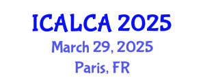 International Conference on Advances in Life Cycle Assessment (ICALCA) March 29, 2025 - Paris, France