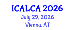 International Conference on Advances in Life Cycle Assessment (ICALCA) July 29, 2026 - Vienna, Austria