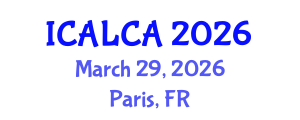 International Conference on Advances in Life Cycle Assessment (ICALCA) March 29, 2026 - Paris, France